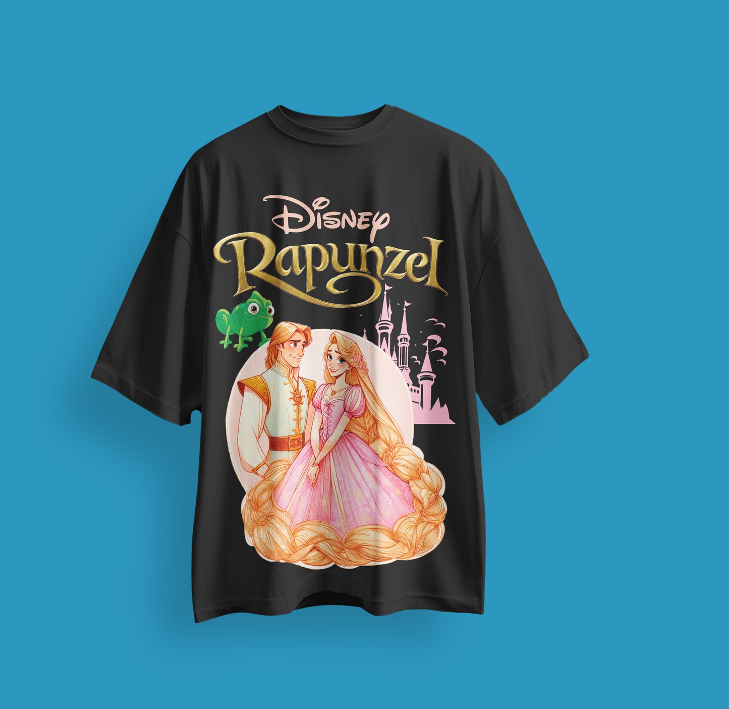 Disney Princess Oversized T-Shirts - Rapunzel