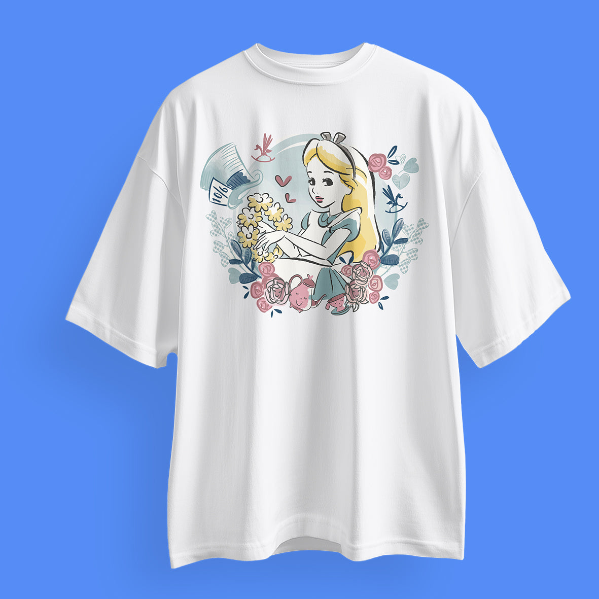 Disney Princess Alice Oversized T-Shirt