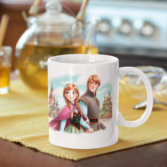 Disney Frozen Princess Anna and Kristoff 11-oz Coffee Mug