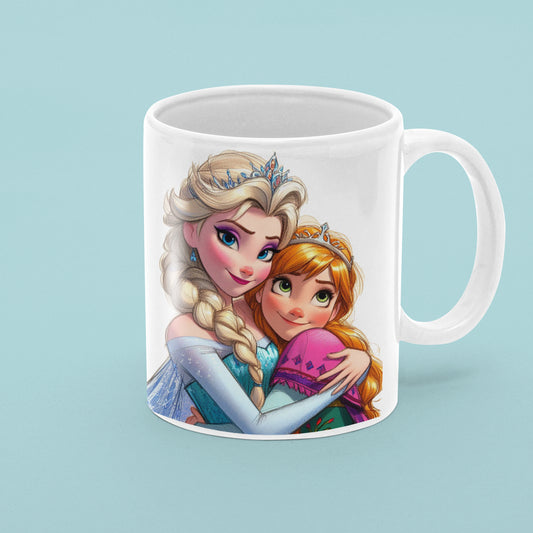 Elsa and Anna 11-oz Coffee Mug