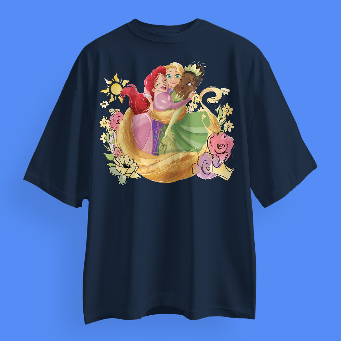 Disney Princess Oversized T-Shirts