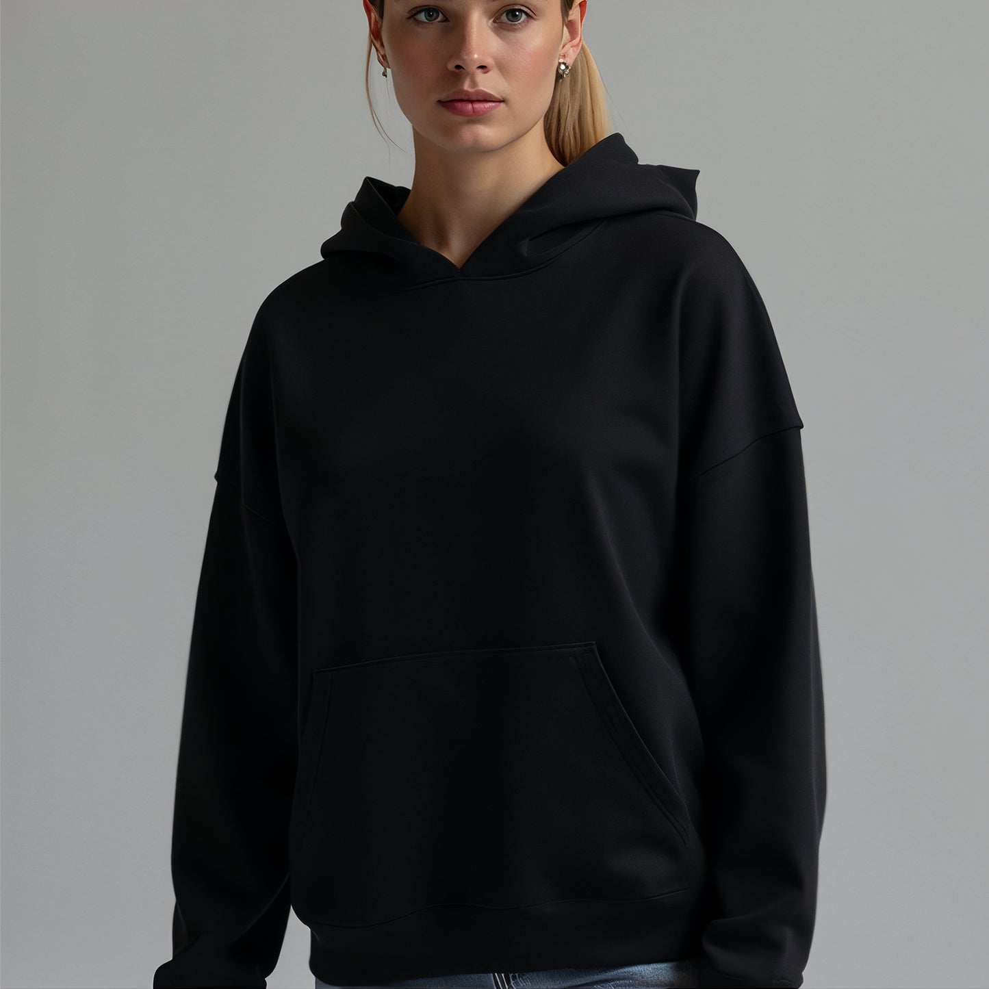 Custom Hoodies "Happy Halloween Collections  Black hoodie with Halloween-themed