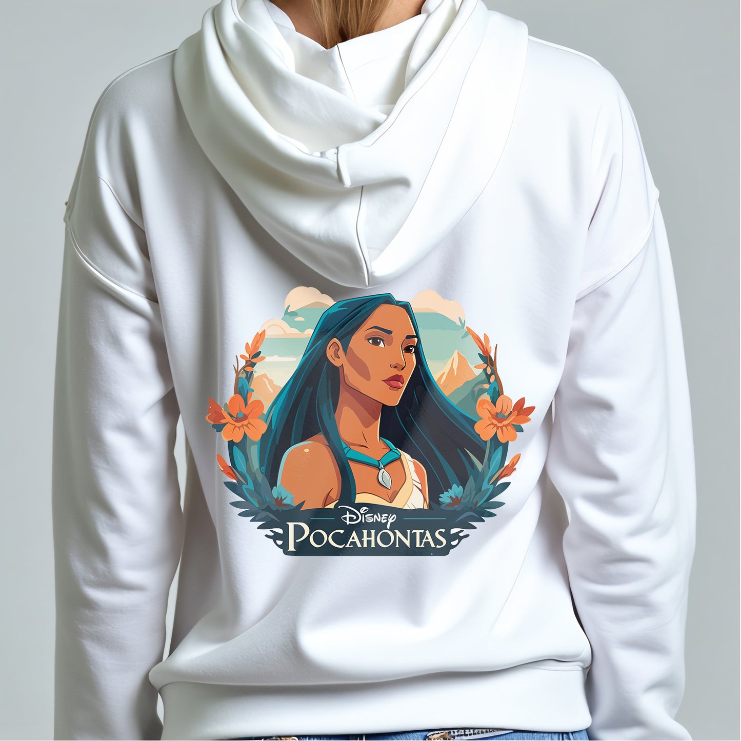 Custom Disney Character Hoodies "Pocahontas"