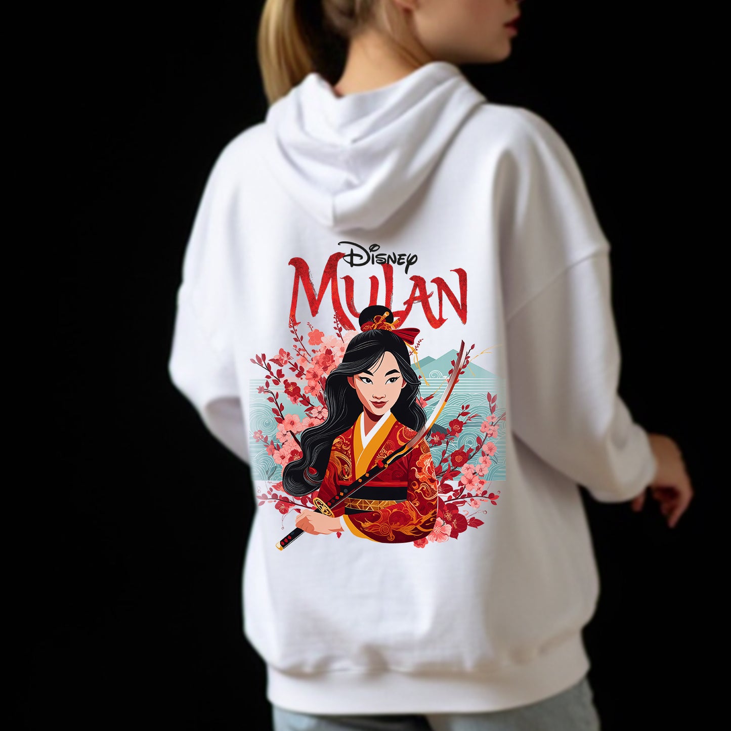 Custom Disney Character Hoodies "Mulan"