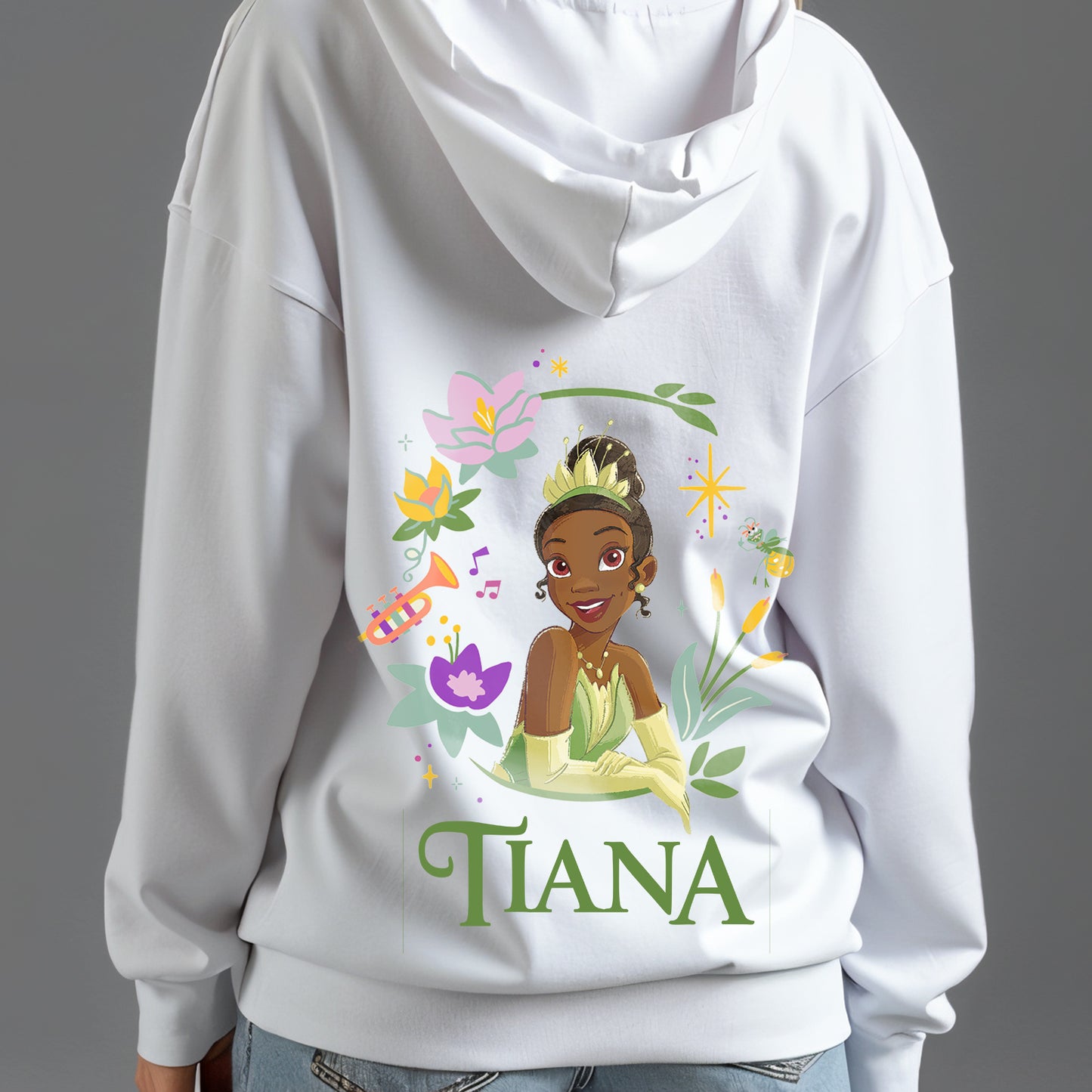 Custom Disney Character Hoodies "Tiana"