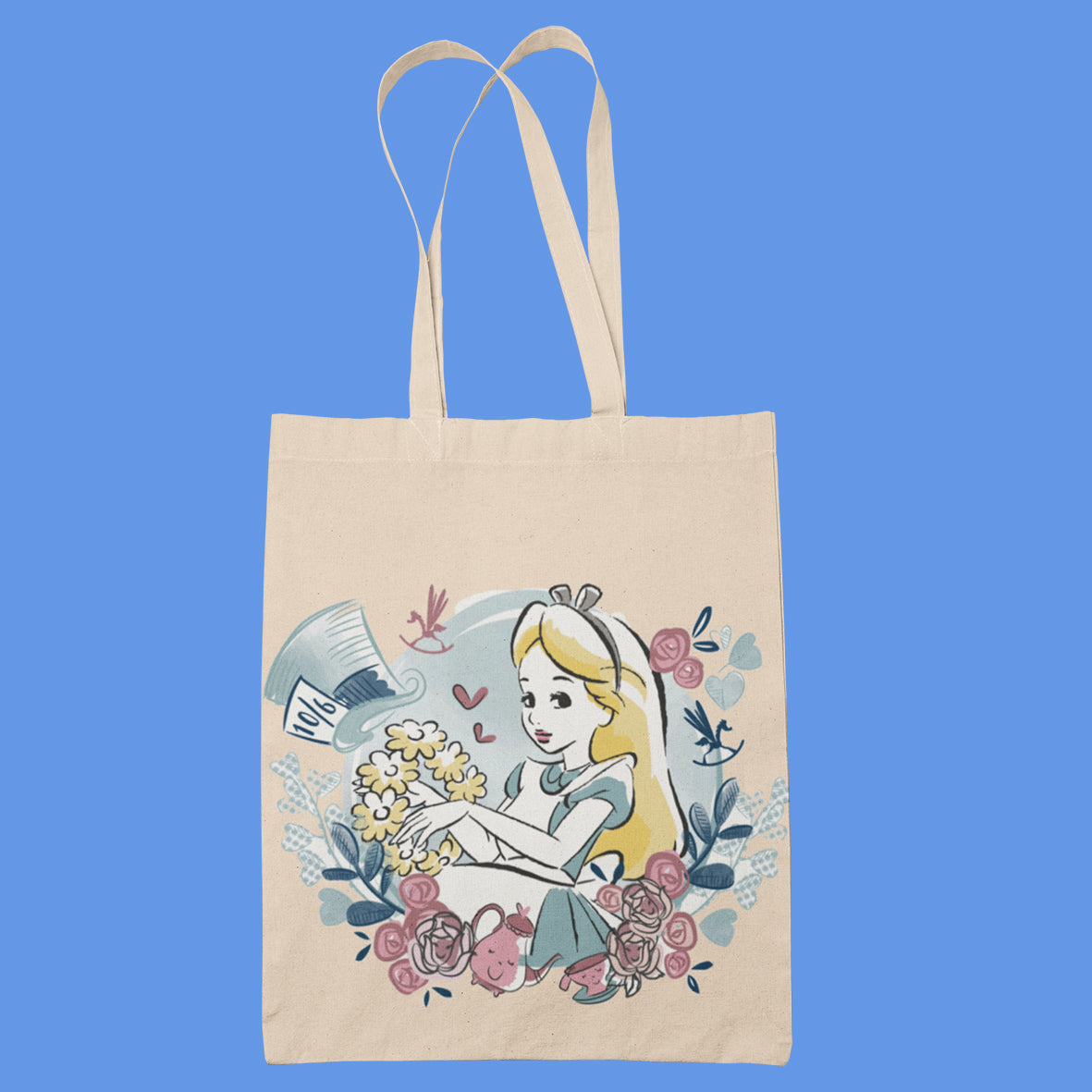 Disney Princess Alice Tote Bags