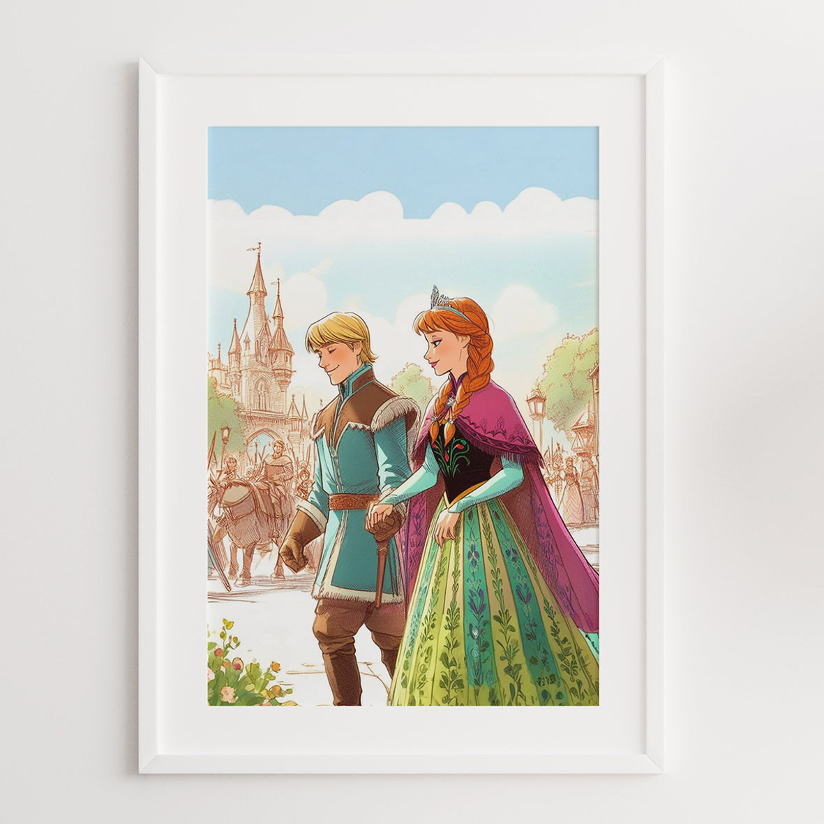 Disney Princess Anna "Frozen" Framed Prints