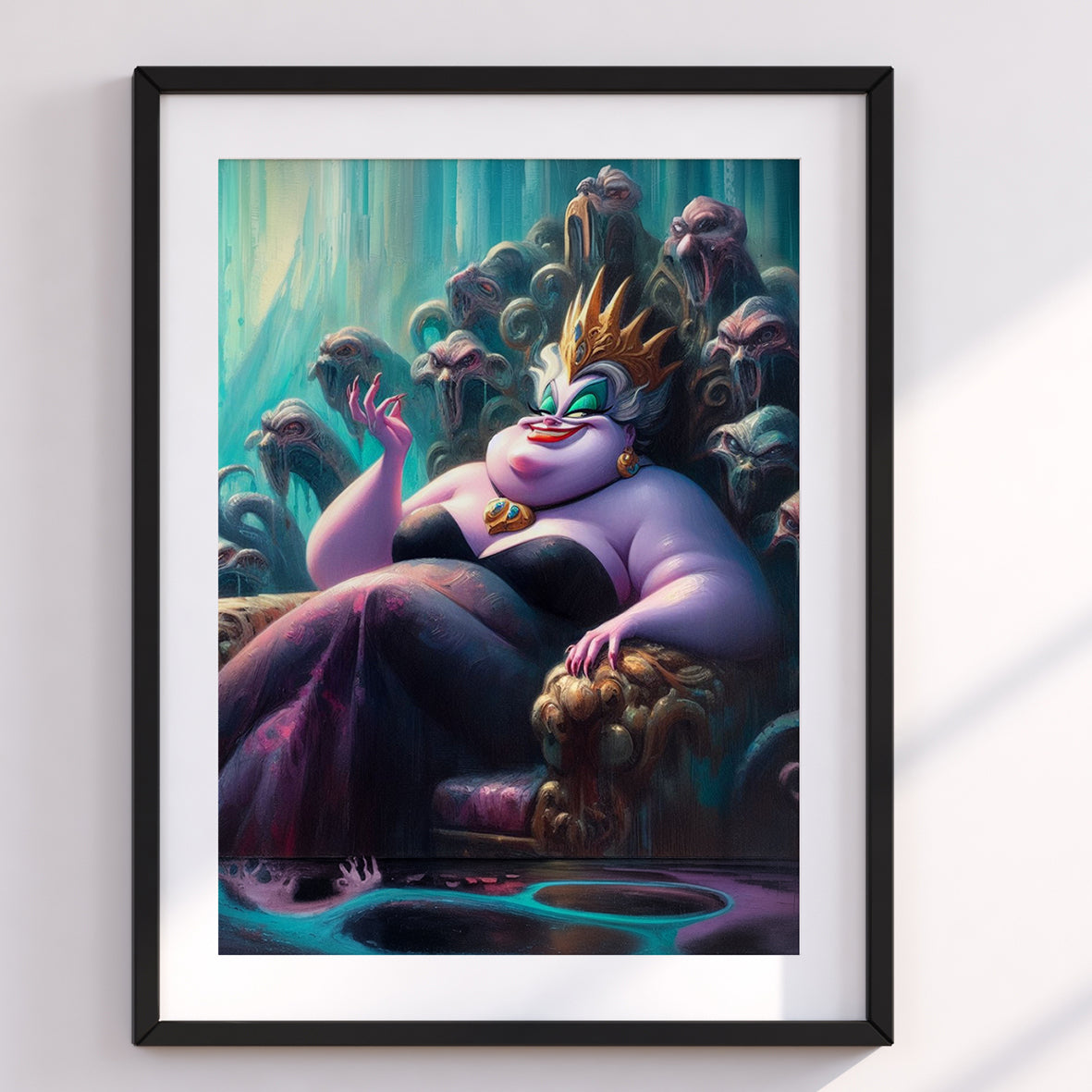 Disney Ursula Framed Prints