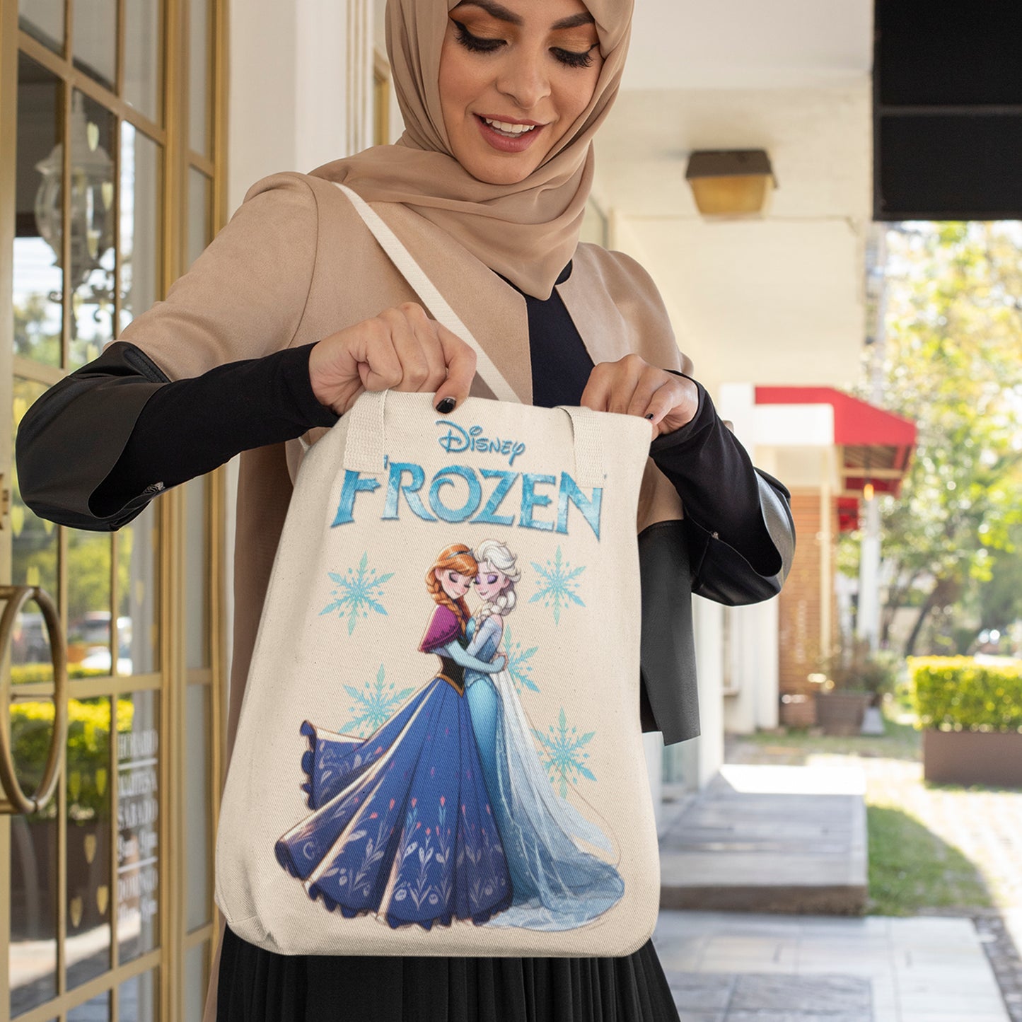 Disney Elsa and Anna "Frozen" Tote Bag