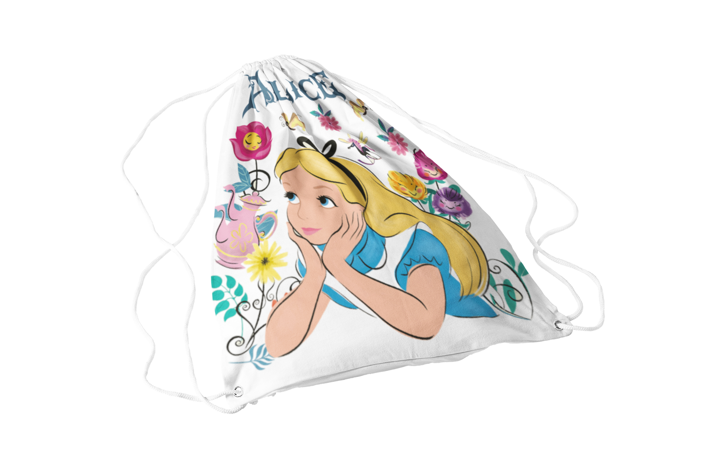 drawstring bags " Disney princes Alice"