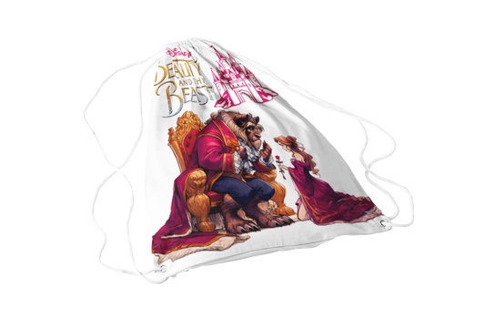 drawstring bags " Disney princes Belle " Beauty and the Beast