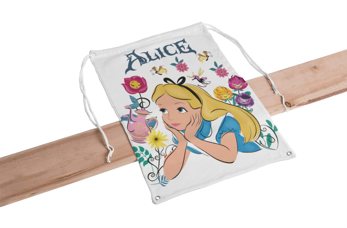 drawstring bags " Disney princes Alice"