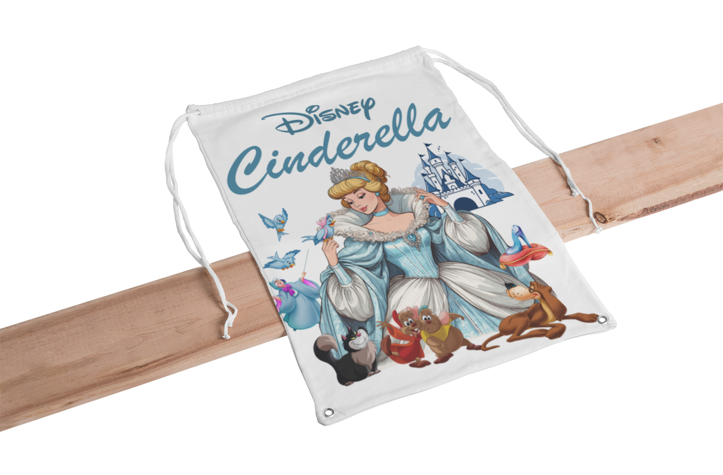 drawstring bags " Disney princes Cinderella "