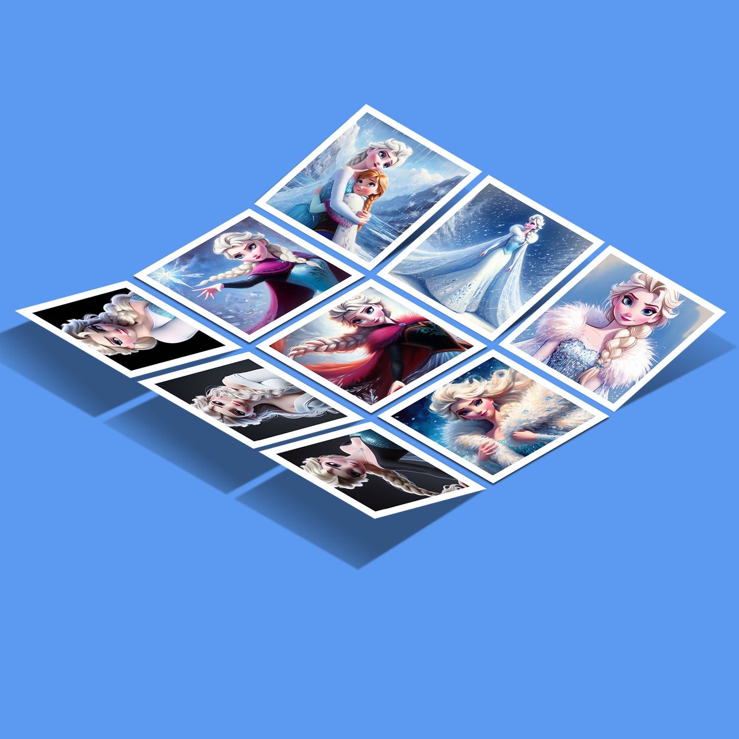 Disney Princess "Queen Elsa - Frozen" Custom Magnets (Copy)