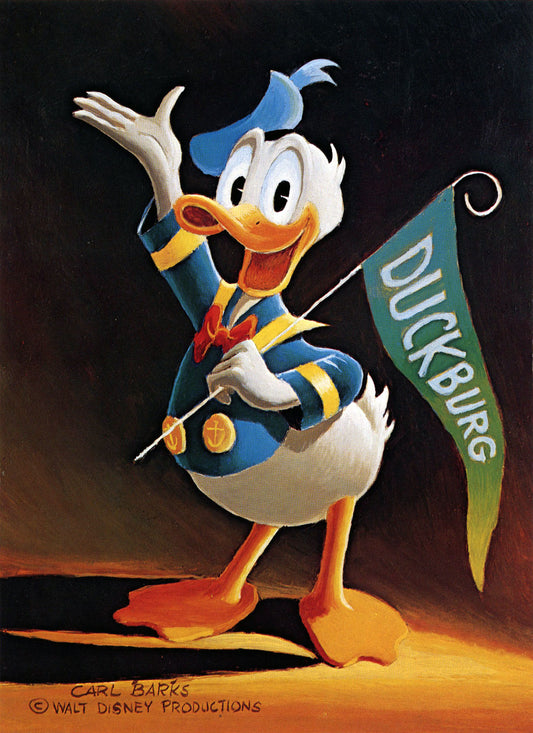 Donald Duck Poster "Hi I'm Donald duck" by Carl Barks