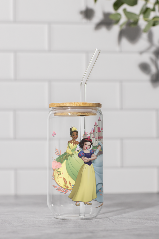 Disney Princess  Custom Clear Stickers