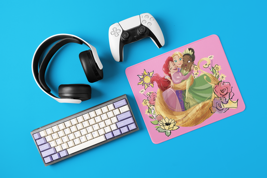Disney Princess "With Tiana"  Mousepads: Enchant Your Workspace