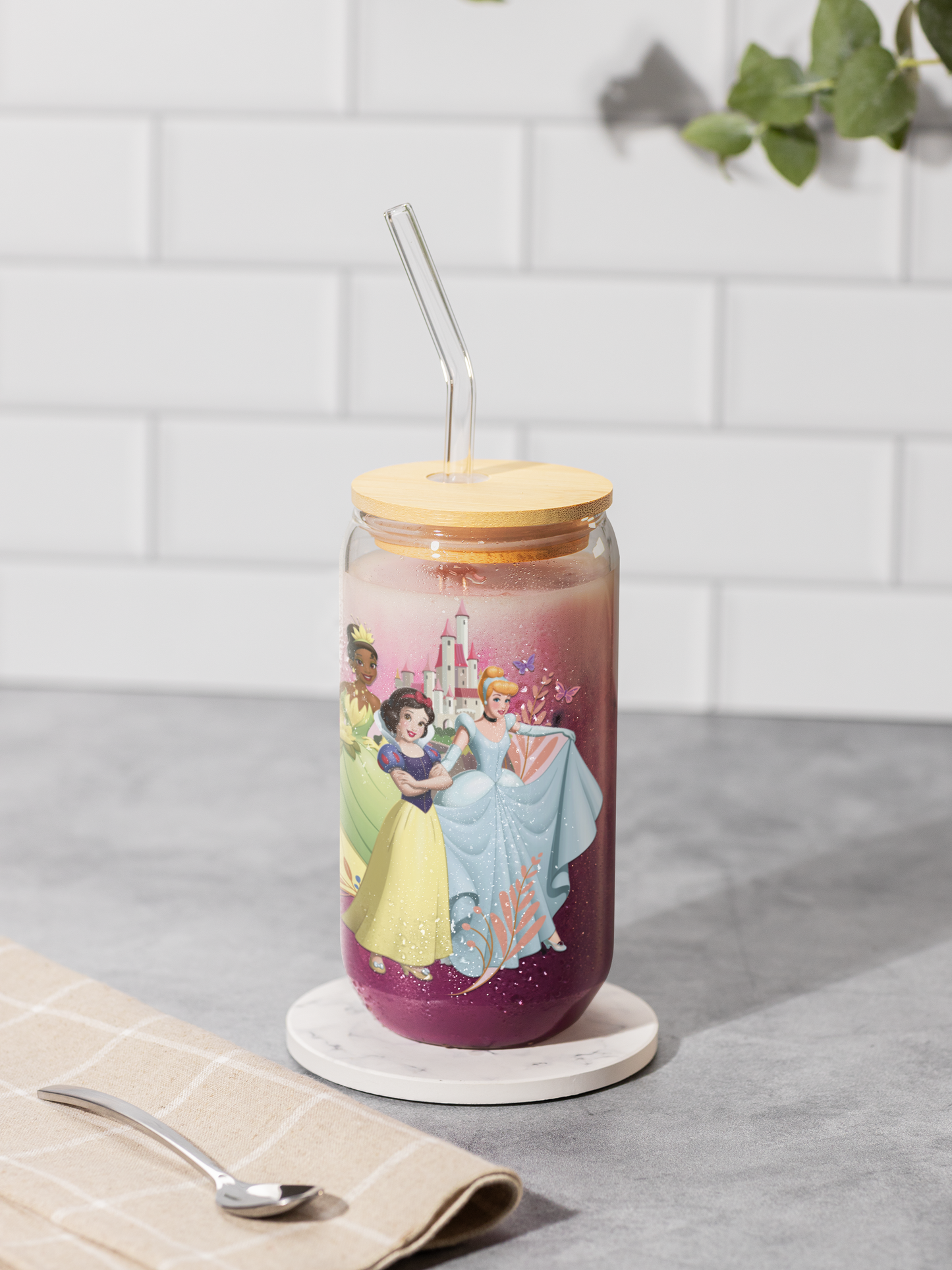 Disney Princess  Custom Clear Stickers