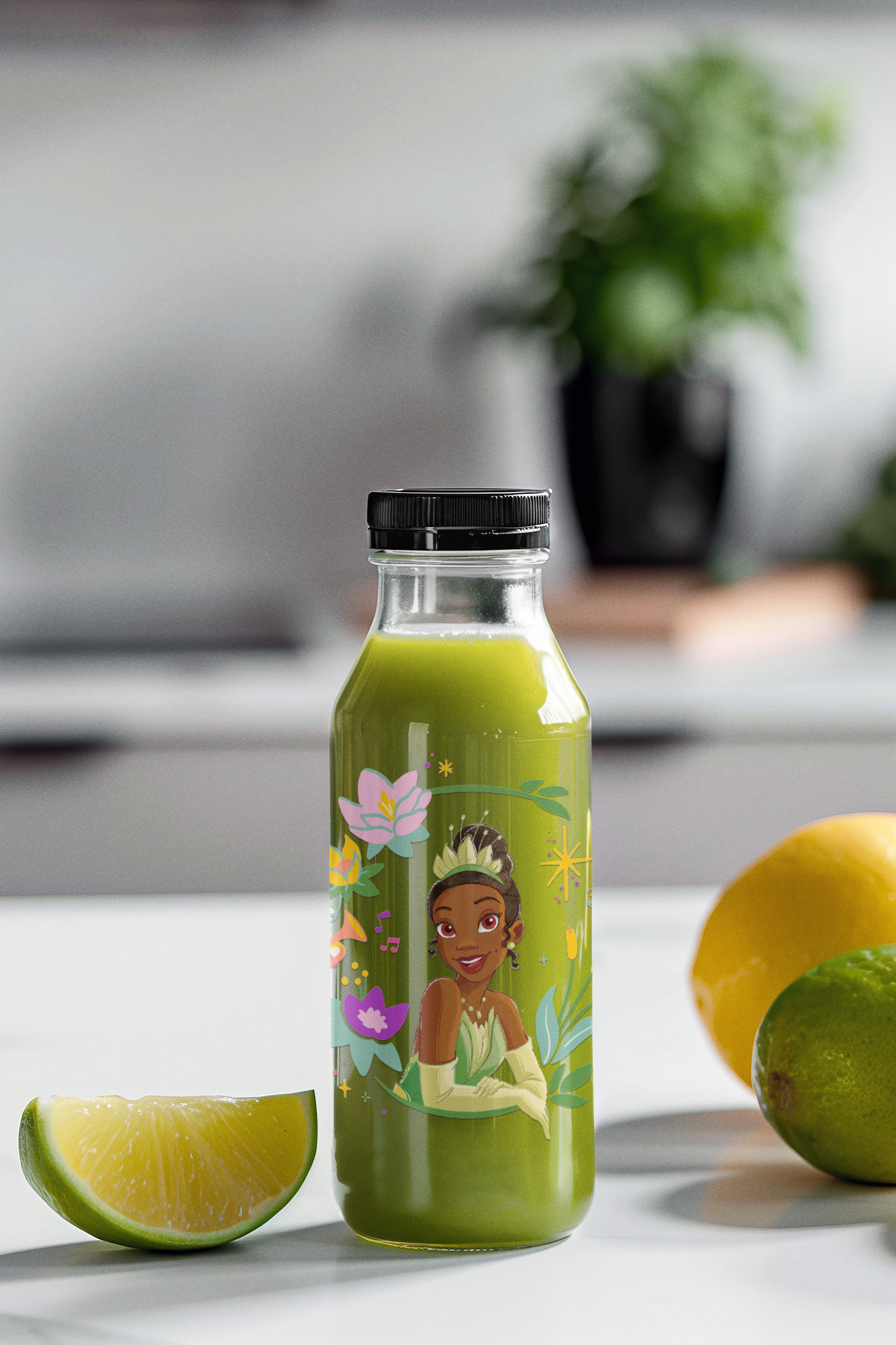 Disney Princess "Tiana" Custom Clear Stickers