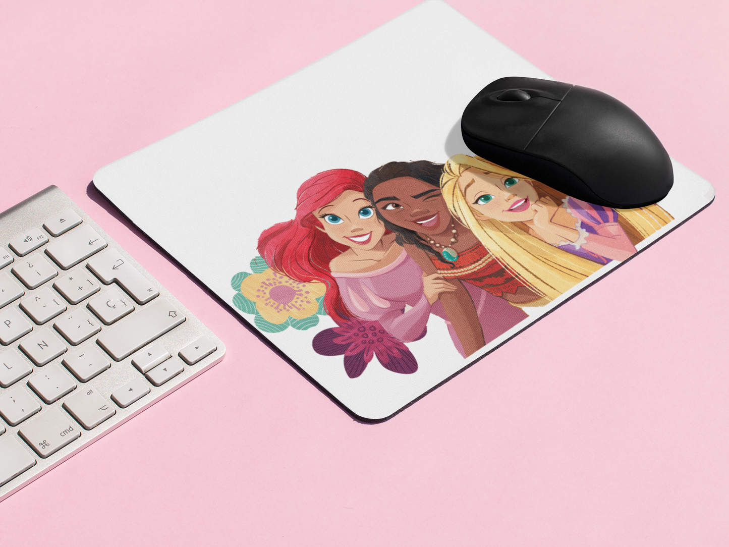 Disney Princess "With Moana" Mousepads: Enchant Your Workspace