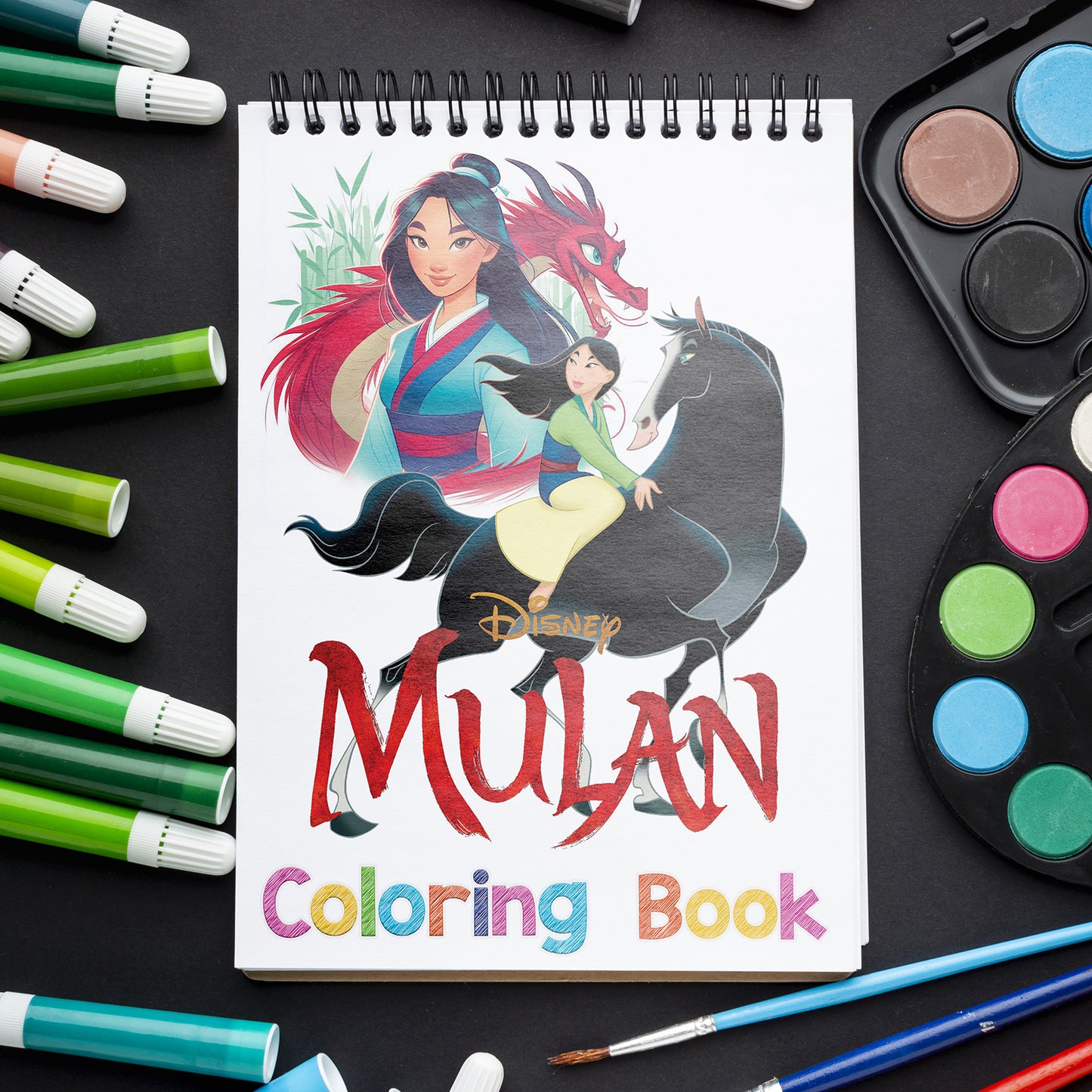 Princess Mulan Coloring Book