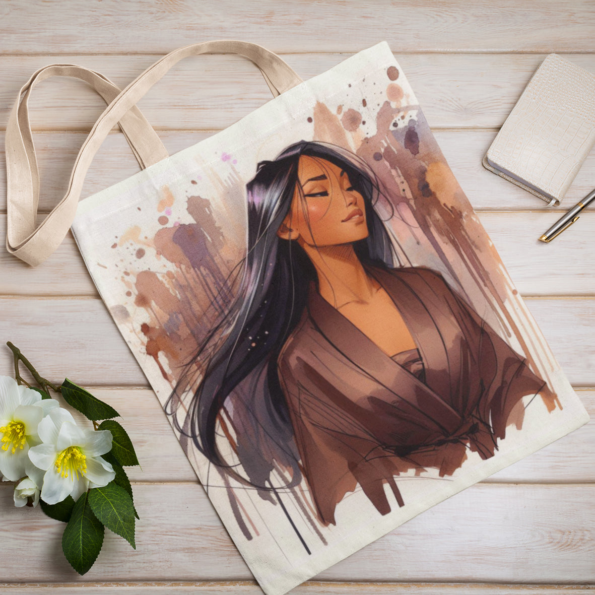 Disney Princess Pocahontas Tote Bags