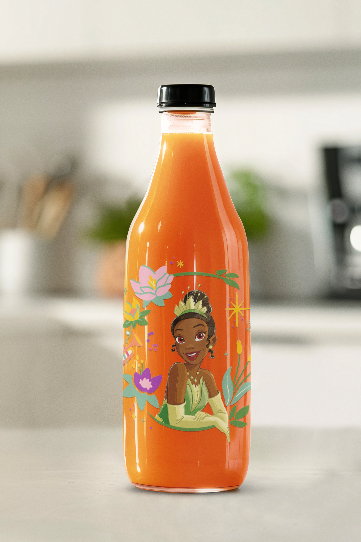 Disney Princess "Tiana" Custom Clear Stickers