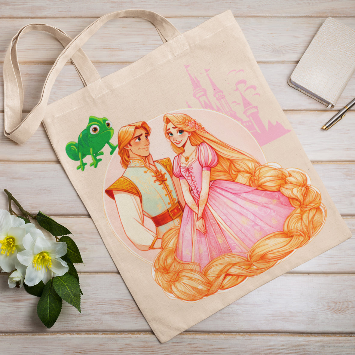 Rapunzel-Inspired Tote Bags: Unleash Your Inner Princess!