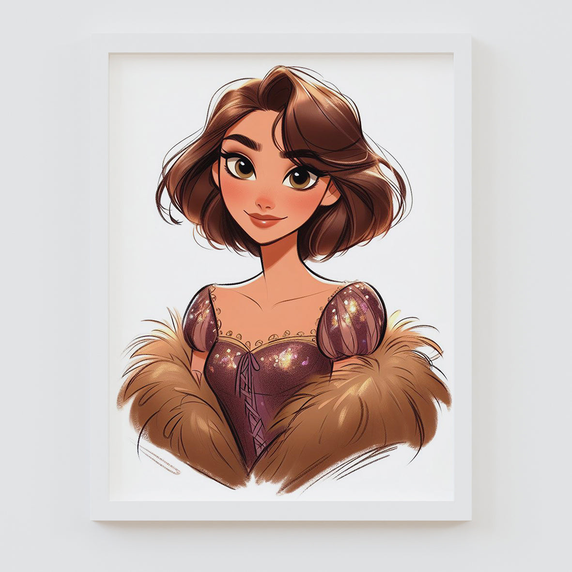 Disney Princess Rapunzel Framed Prints
