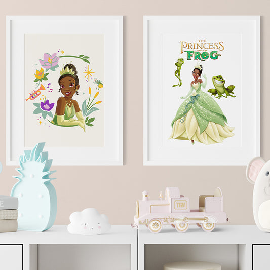 Disney Princess Tiana Two pieces Framed Prints (Copy)