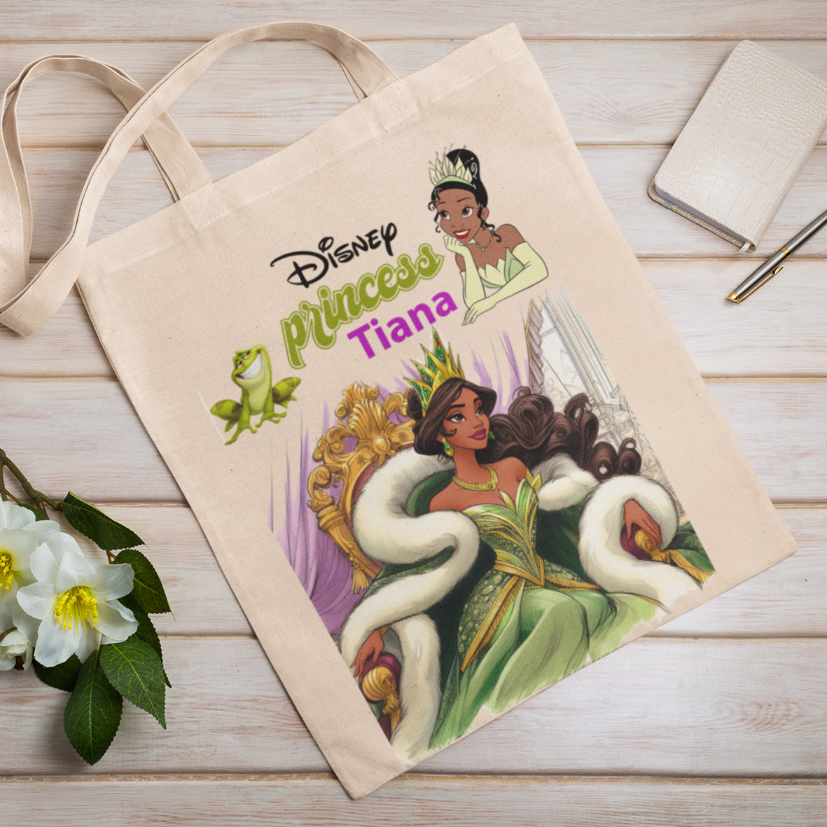 Tiana-inspired Tote Bags