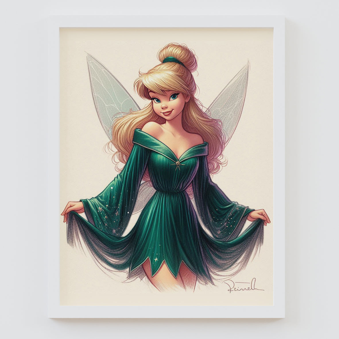 Disney Tinker Bell Framed Prints