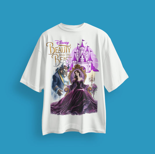 Beauty And The Beast Oversized T-Shirt