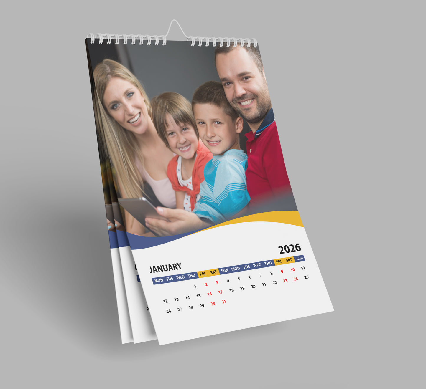 Create Your Own Unique Photo Calendar! " family photos wall calendar"