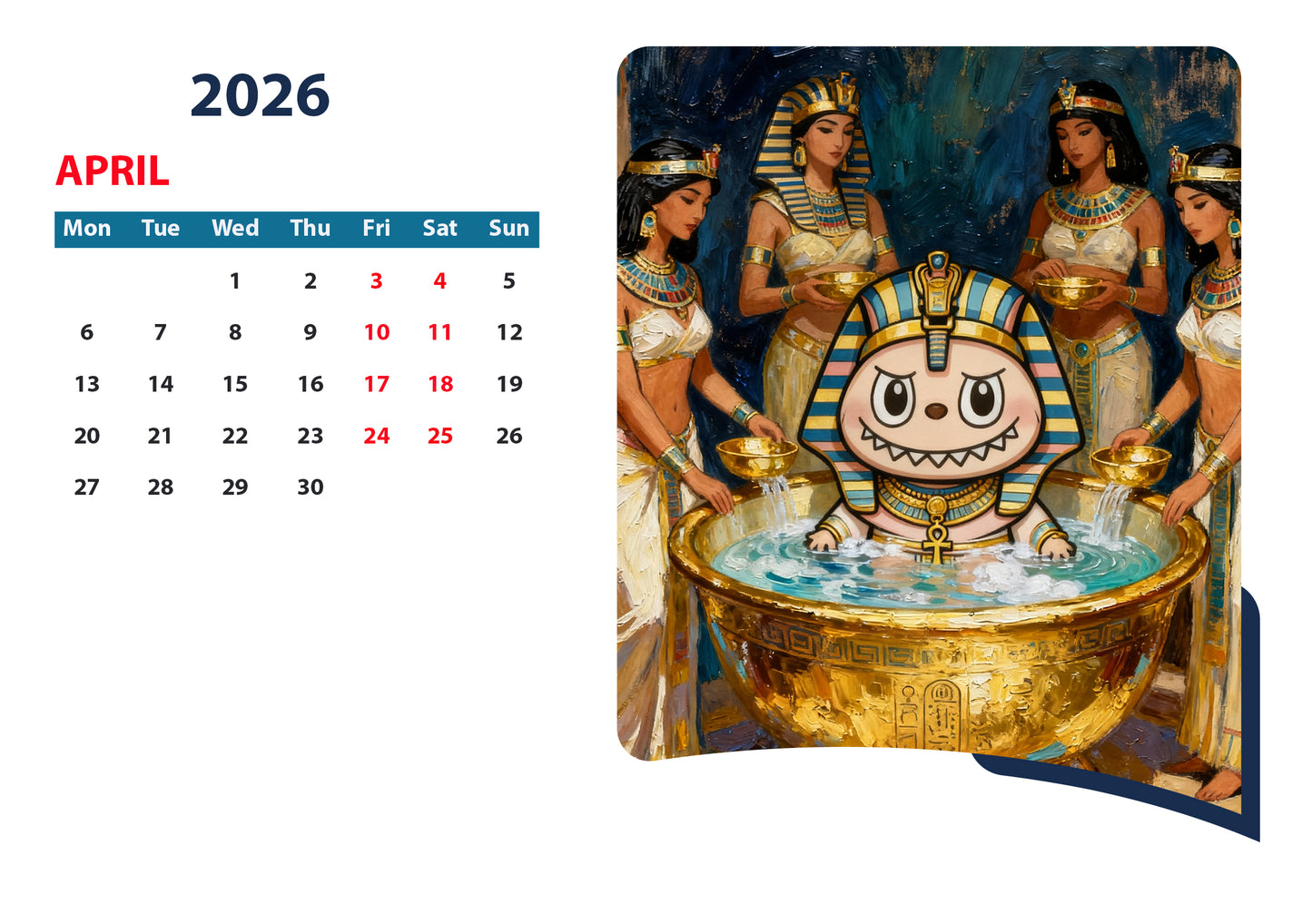 Custom Calendar – Your Year, Your Way! (Labubu)