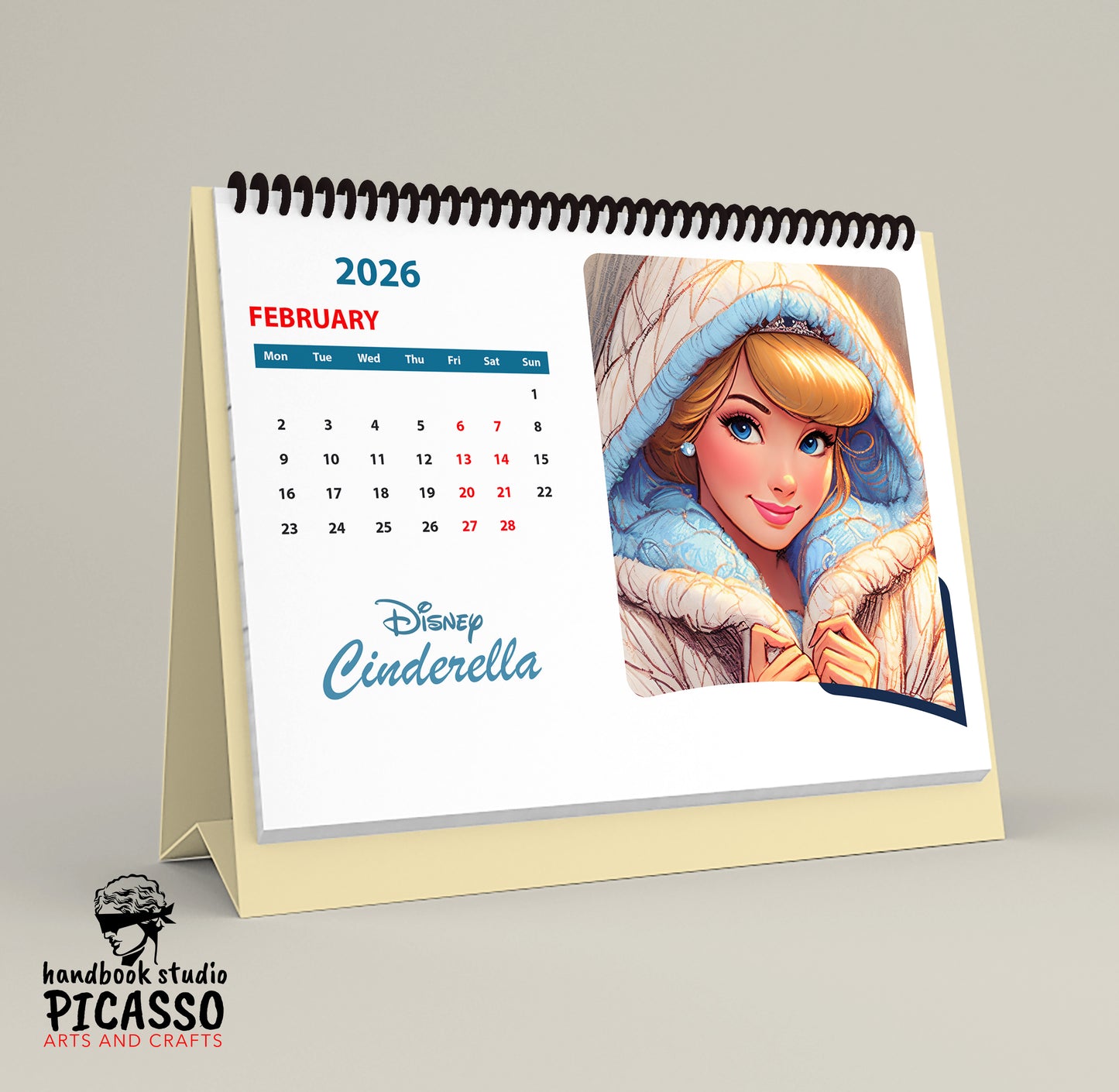 Custom Disney Princess Calendars  "Cinderella"