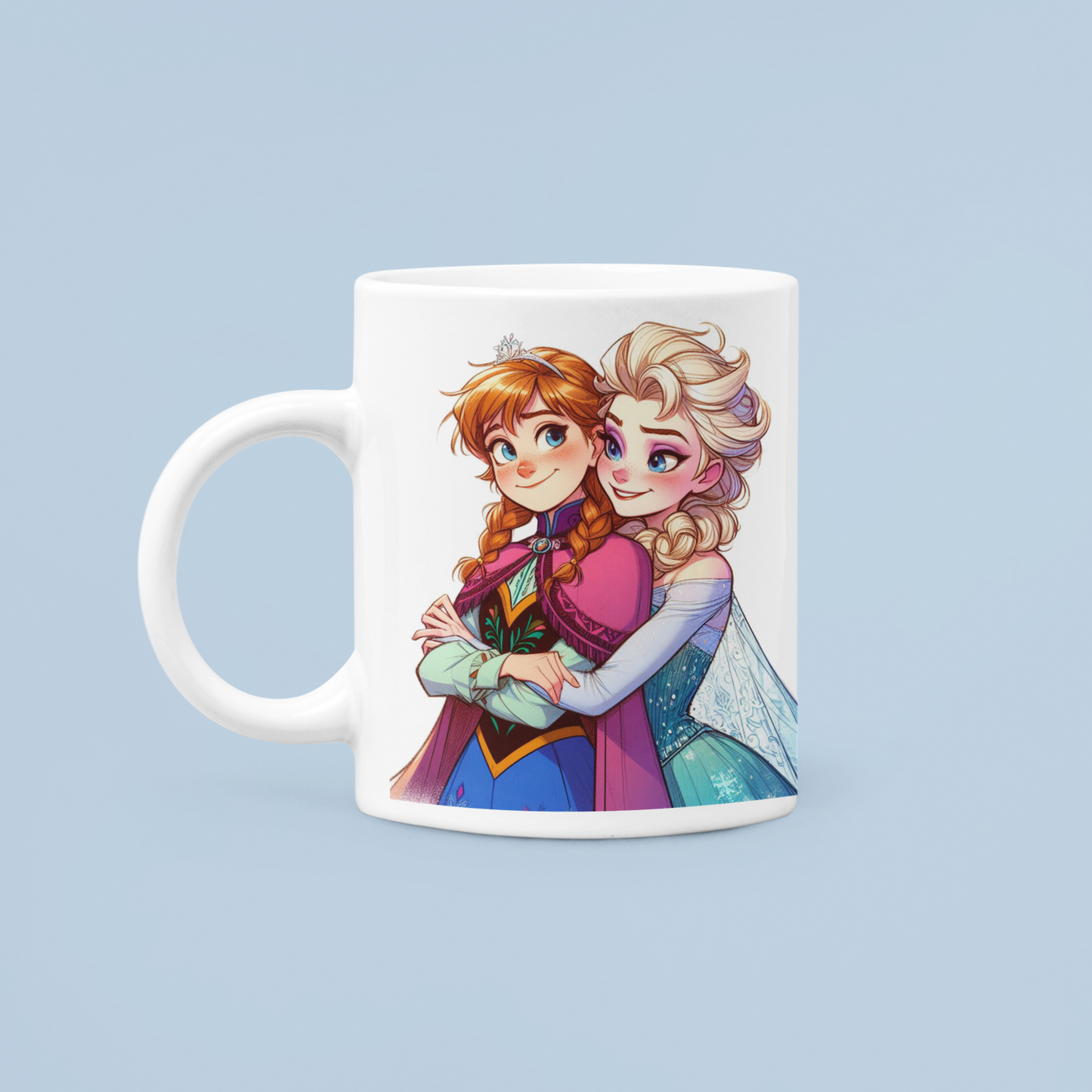 Elsa and Anna 11-oz Coffee Mug
