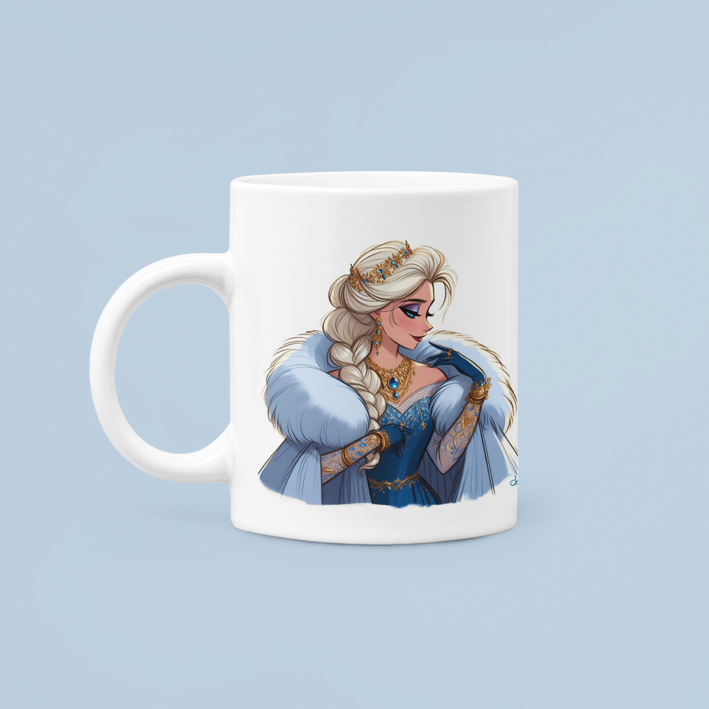 11-oz Coffee Mug Featuring Queen Elsa from Disney's Frozen