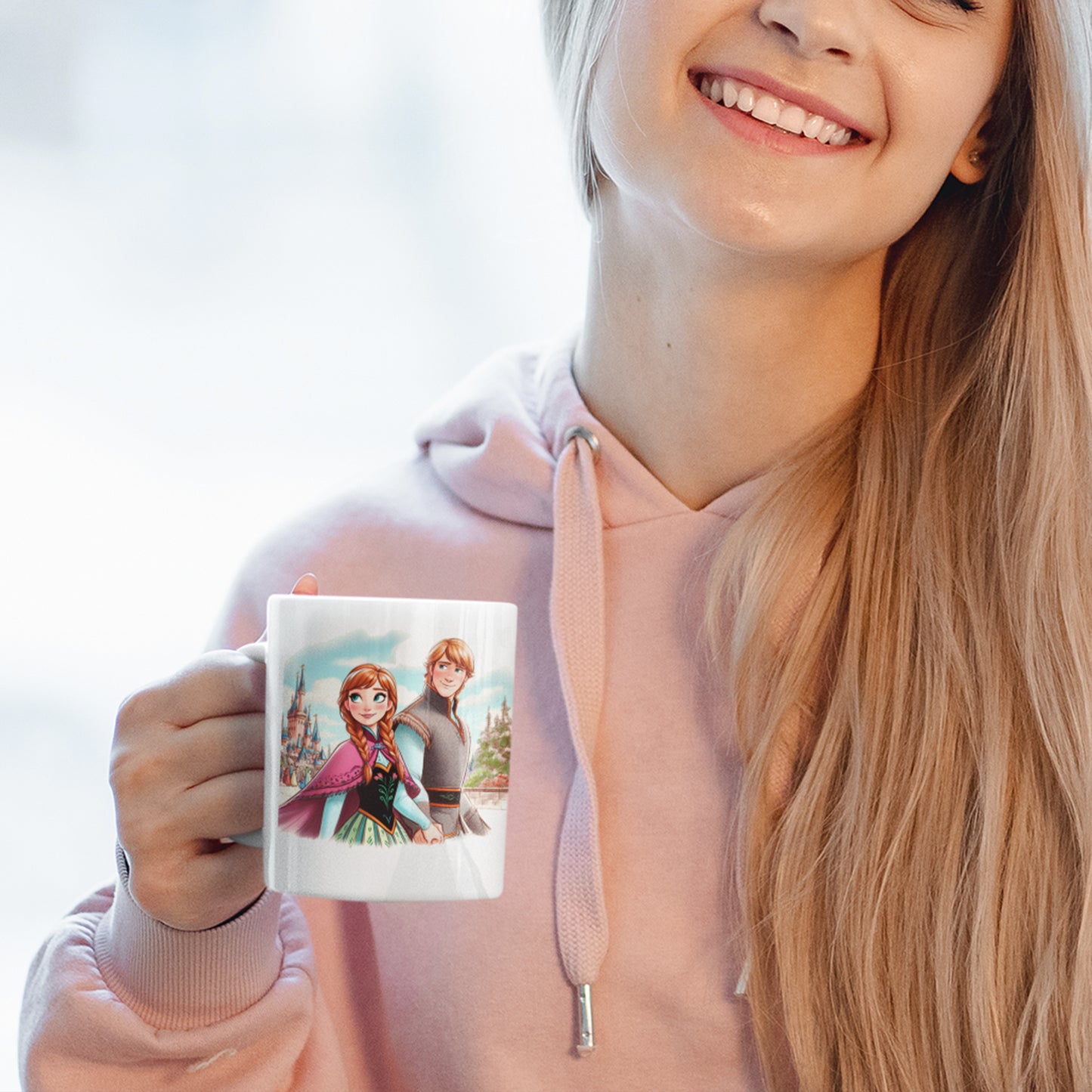 Disney Frozen Princess Anna and Kristoff 11-oz Coffee Mug