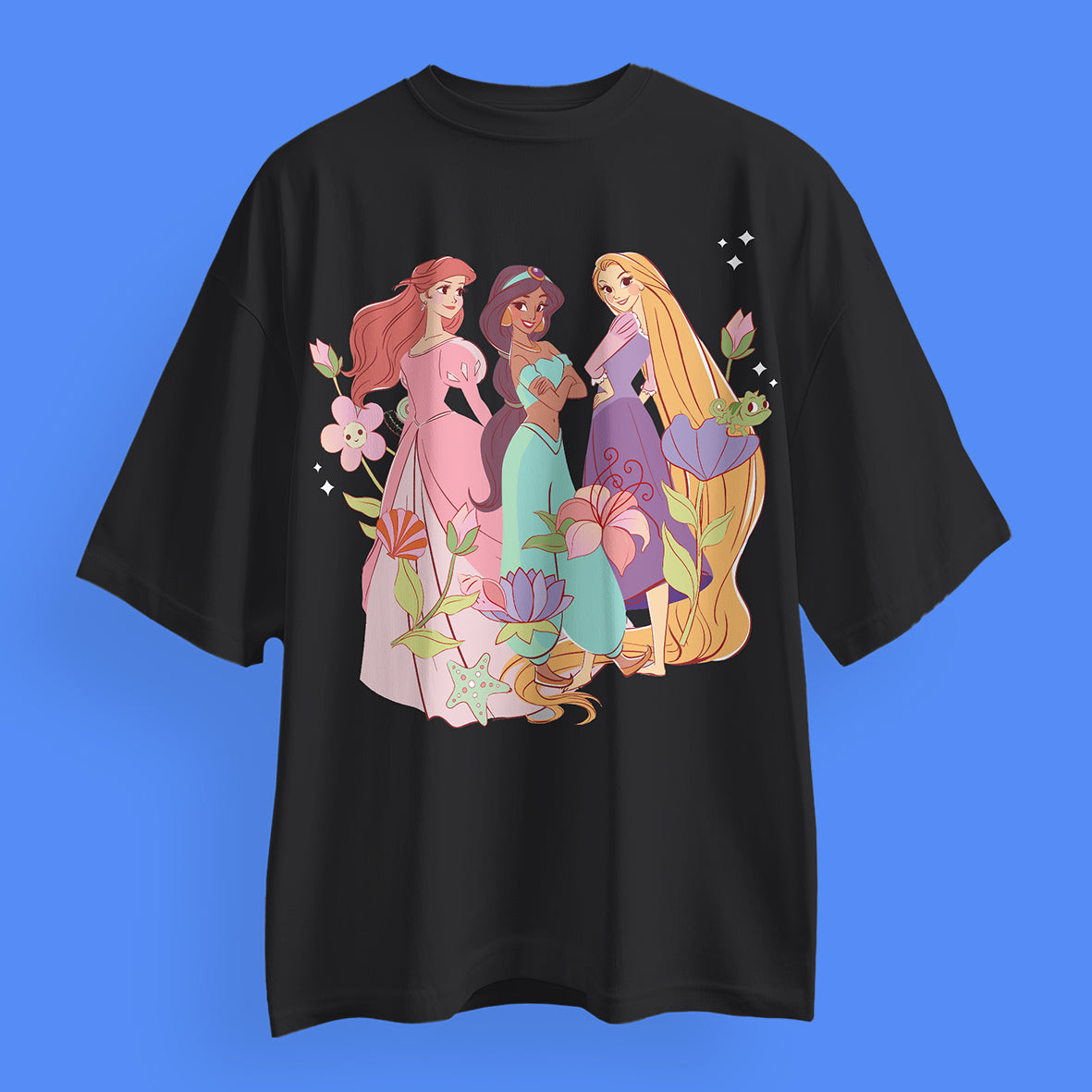 Disney Princess Oversized T-Shirts