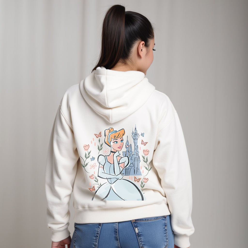 Custom Disney Character Hoodies "hoodie with Cinderella
