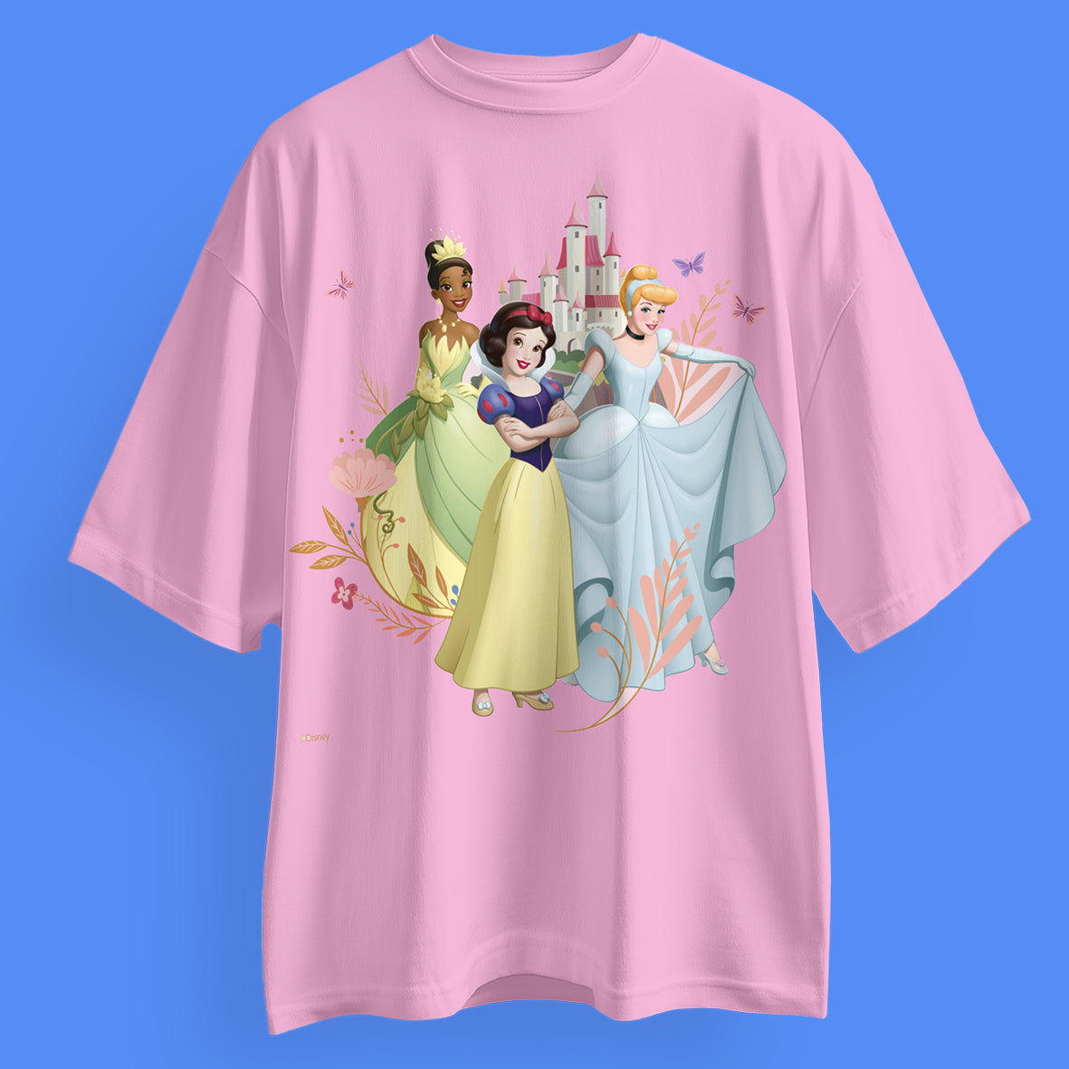 Disney Princess Oversized T-Shirts