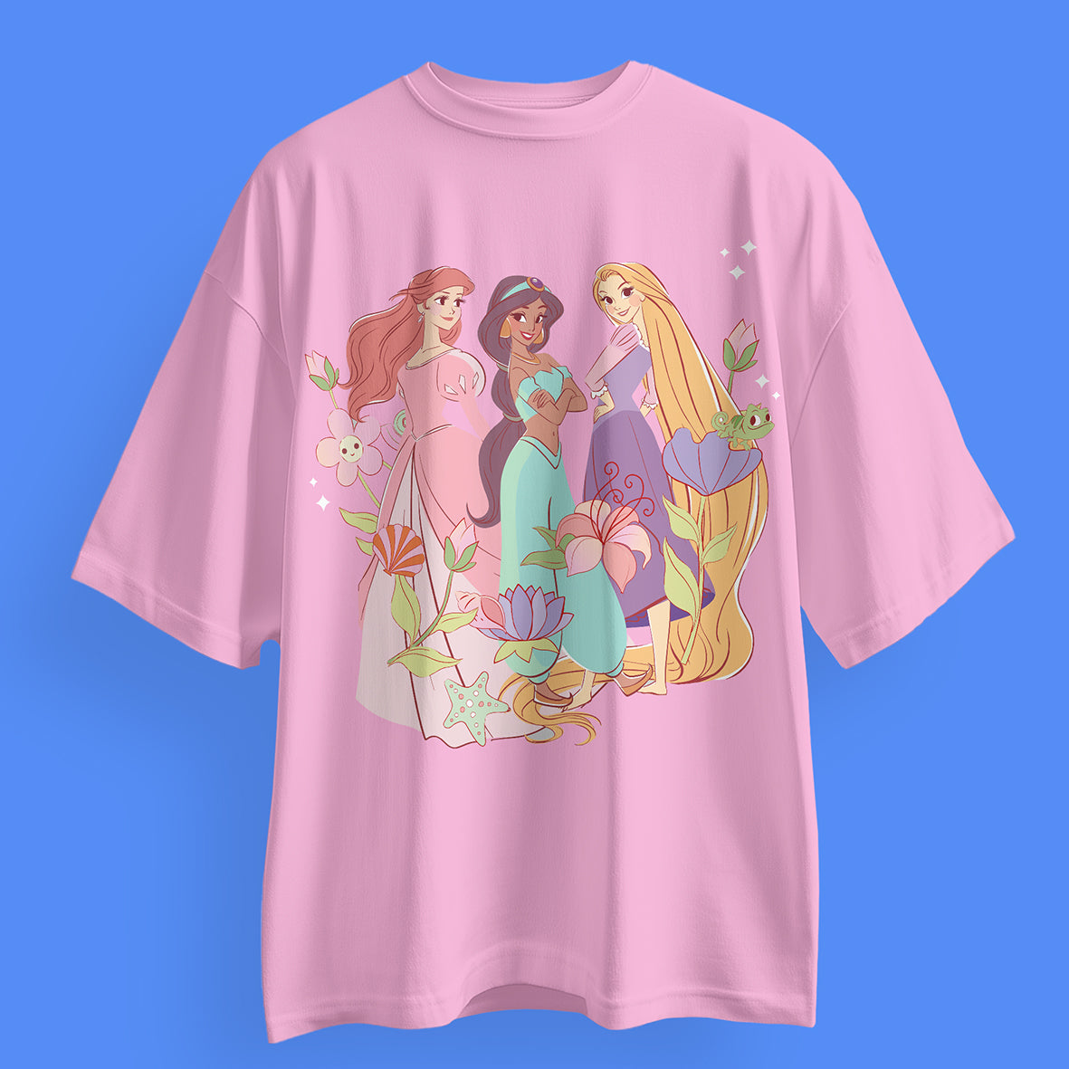 Disney Princess Oversized T-Shirts