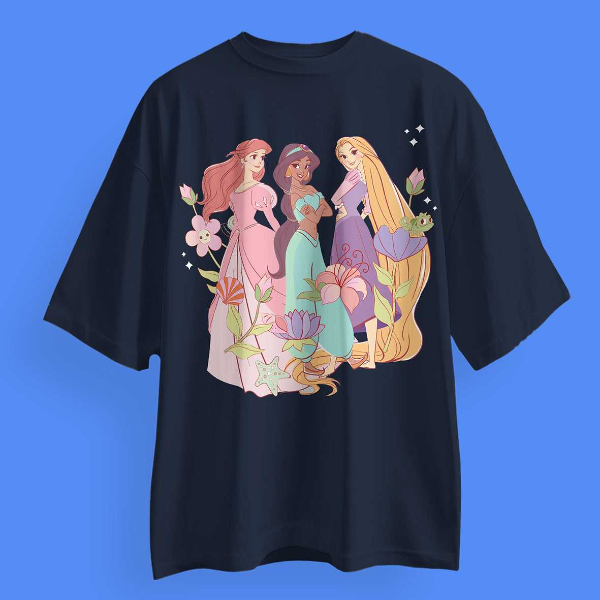 Disney Princess Oversized T-Shirts
