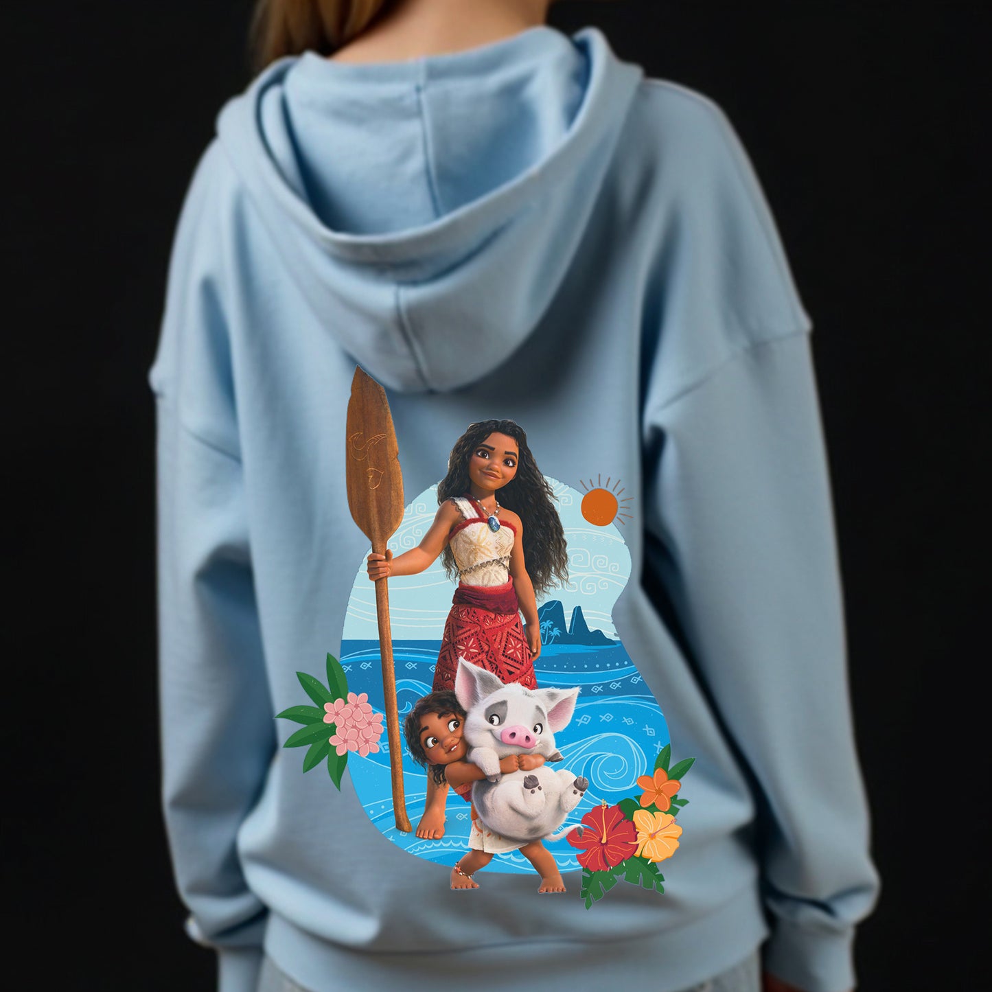 Custom Disney Character Hoodies "Moana"