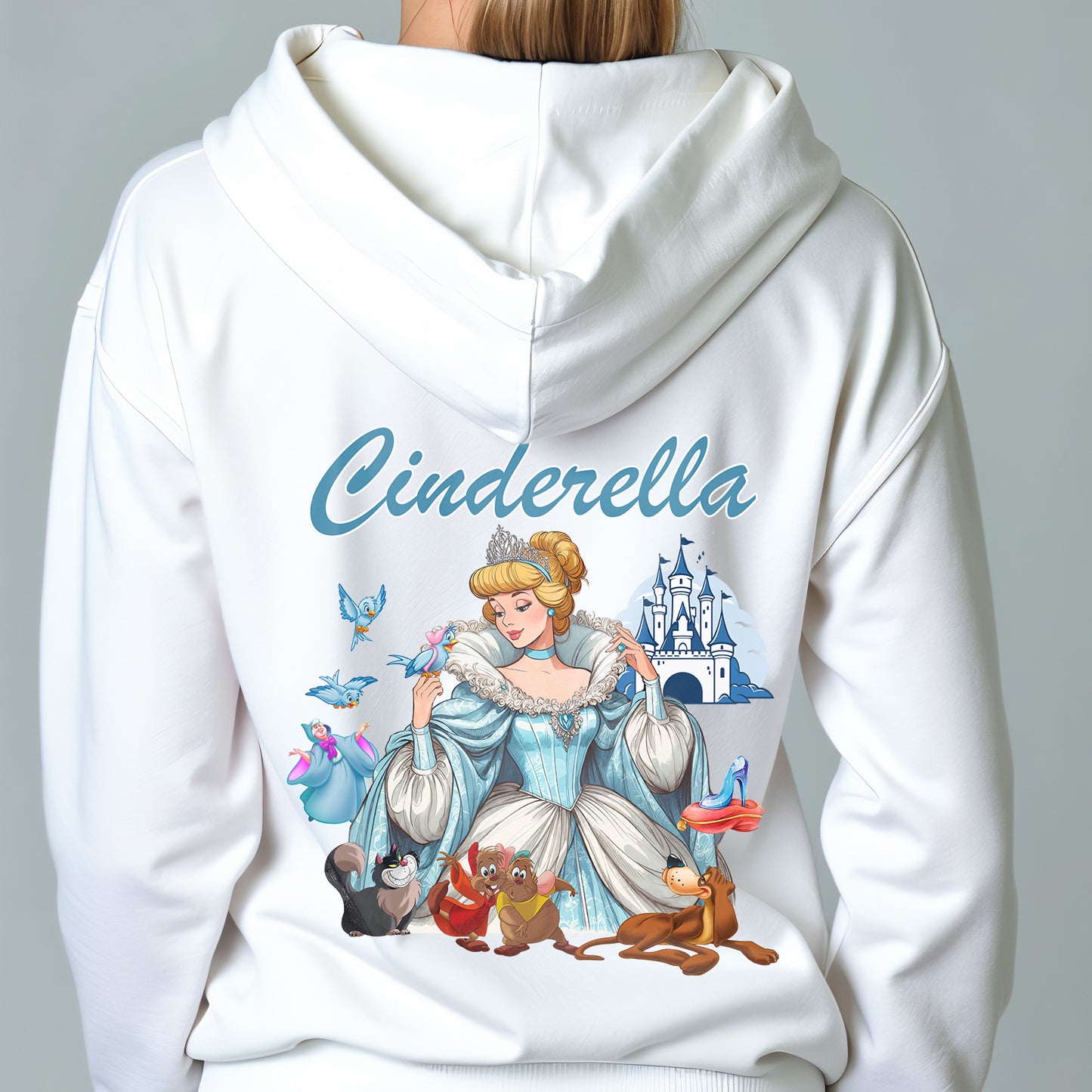 Custom Disney Character Hoodies "Cinderella"