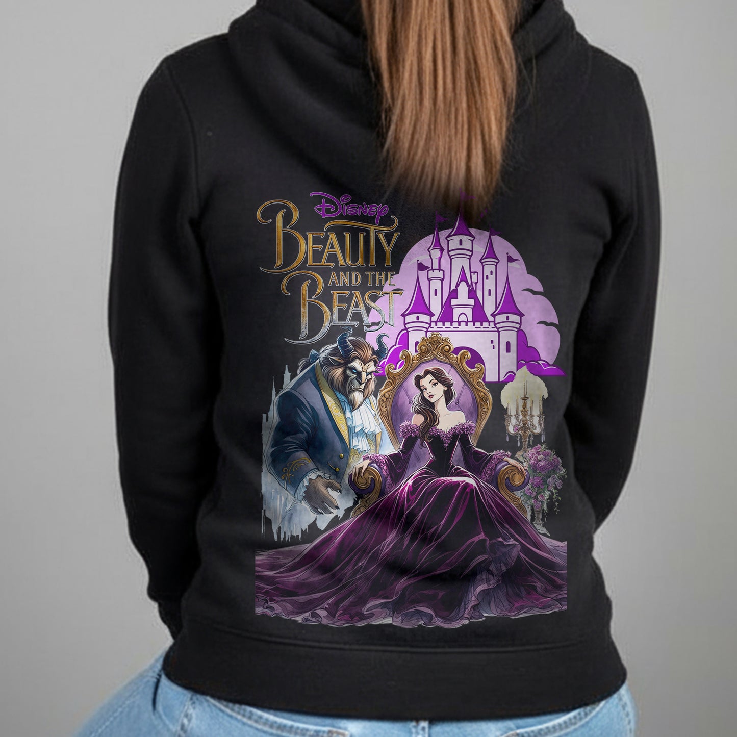 Custom Disney Character Hoodies "Bell'