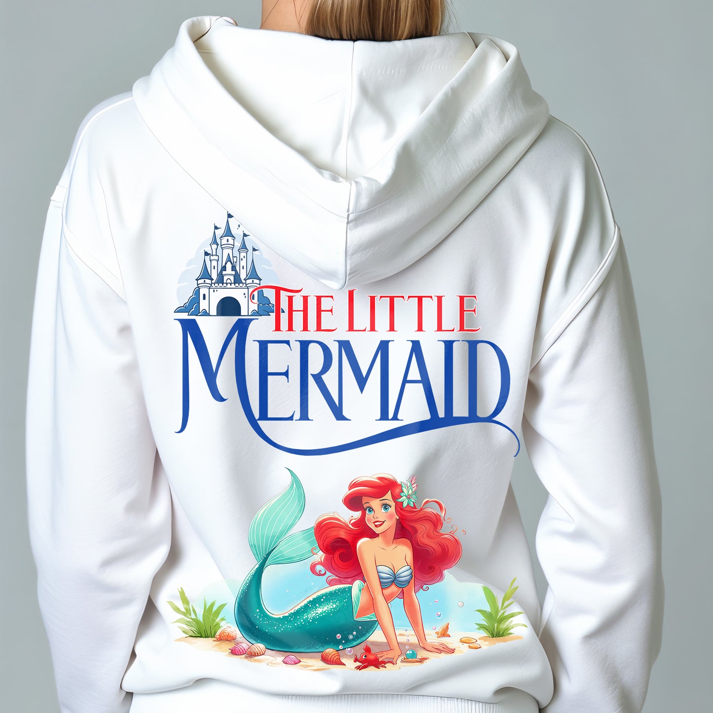 Custom Disney Character Hoodies "The Little Mermaid"