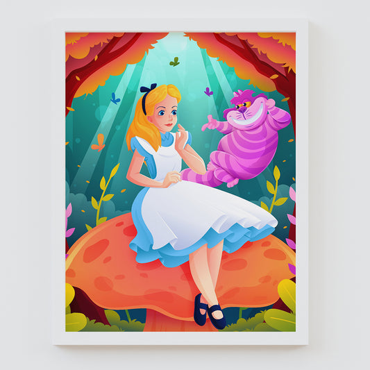 Disney Alice Framed Prints