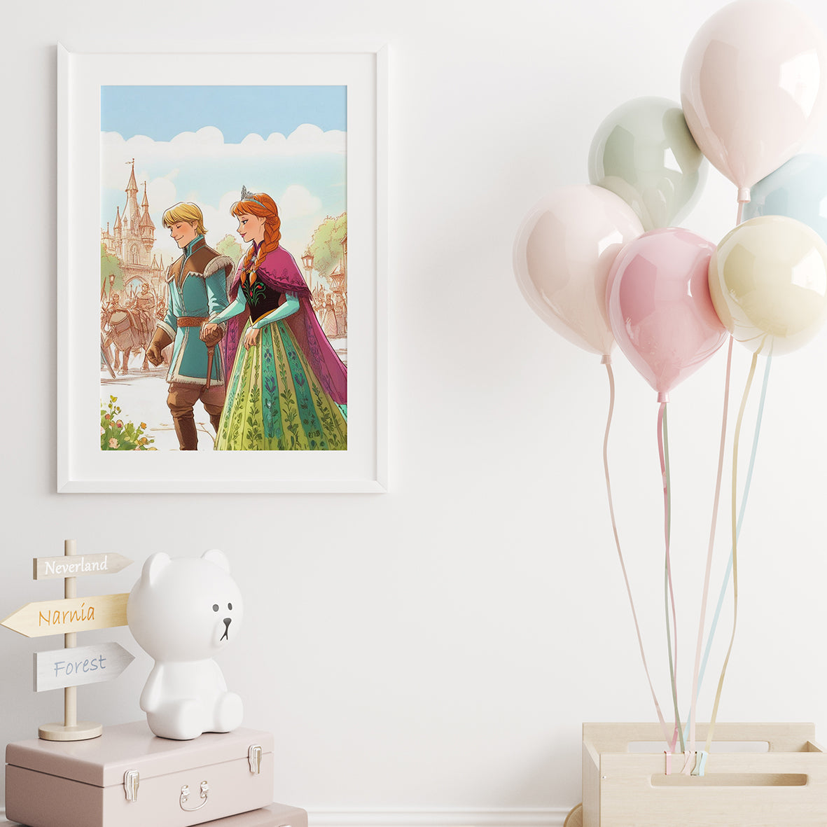 Disney Princess Anna "Frozen" Framed Prints